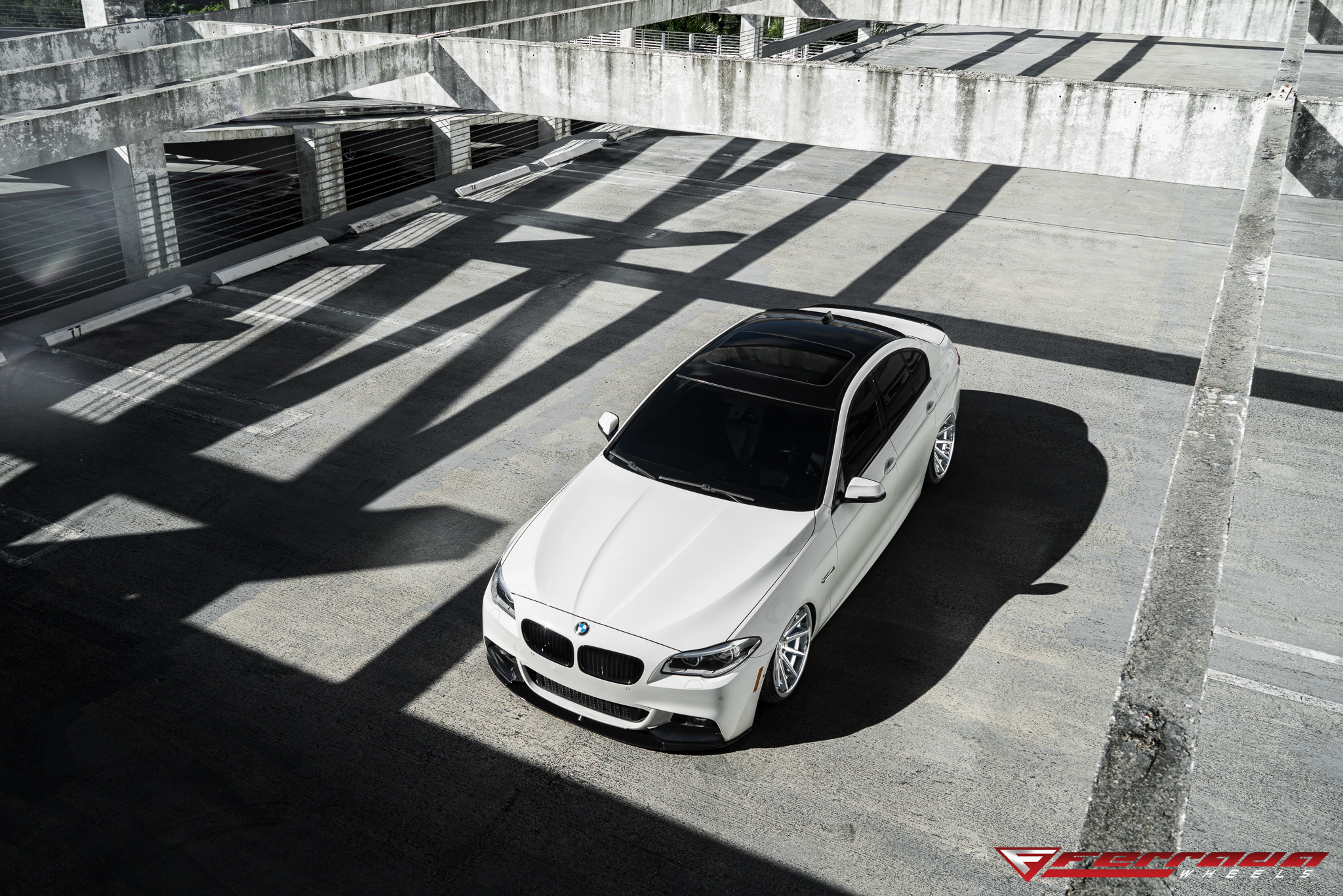 Ferrada White BMW 5 Series 2