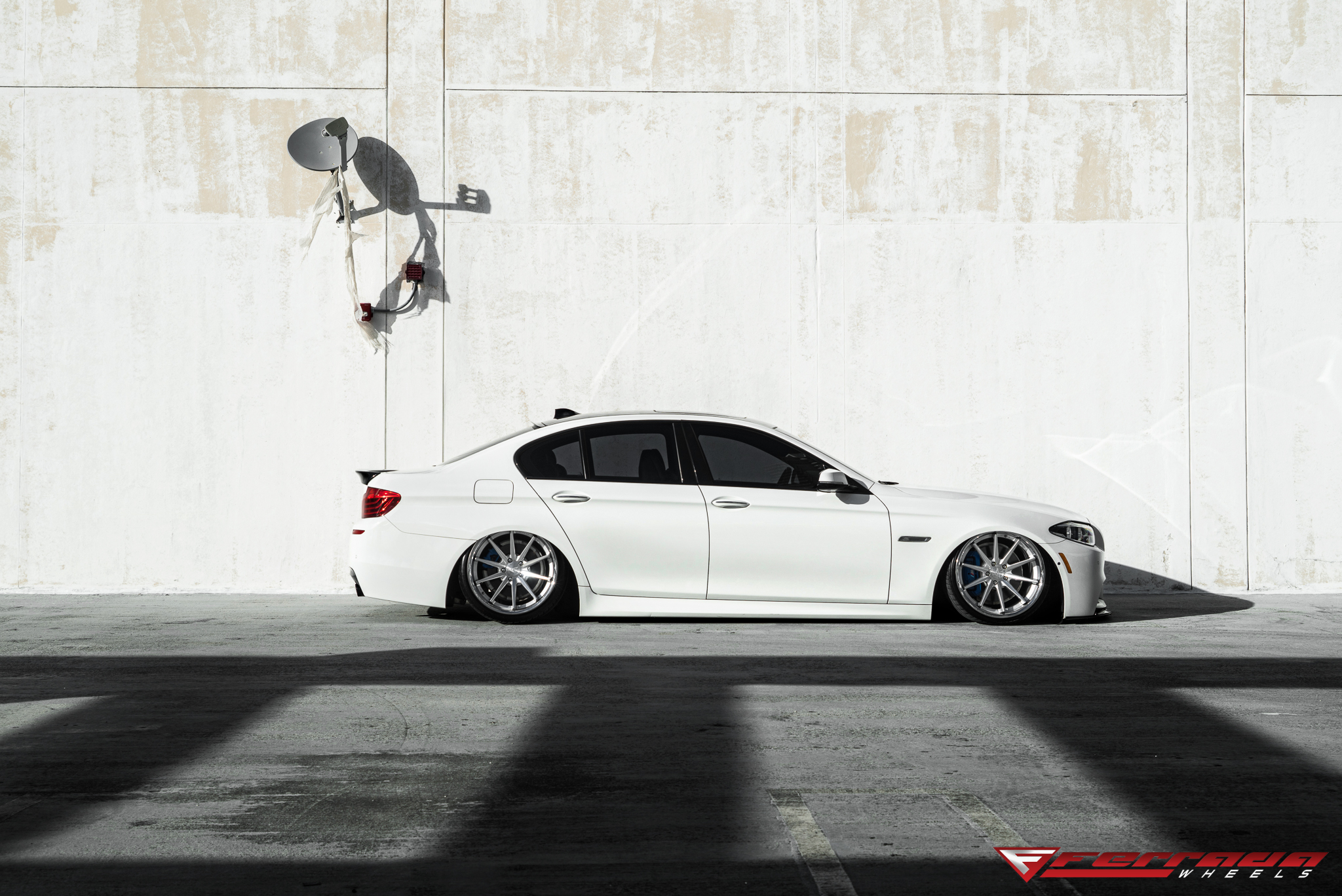 Ferrada White BMW 5 Series 9