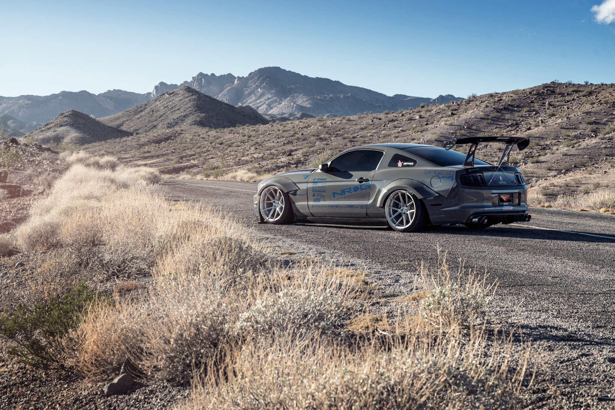 2014 Ford Mustang Widebody - FR8 Silver-4