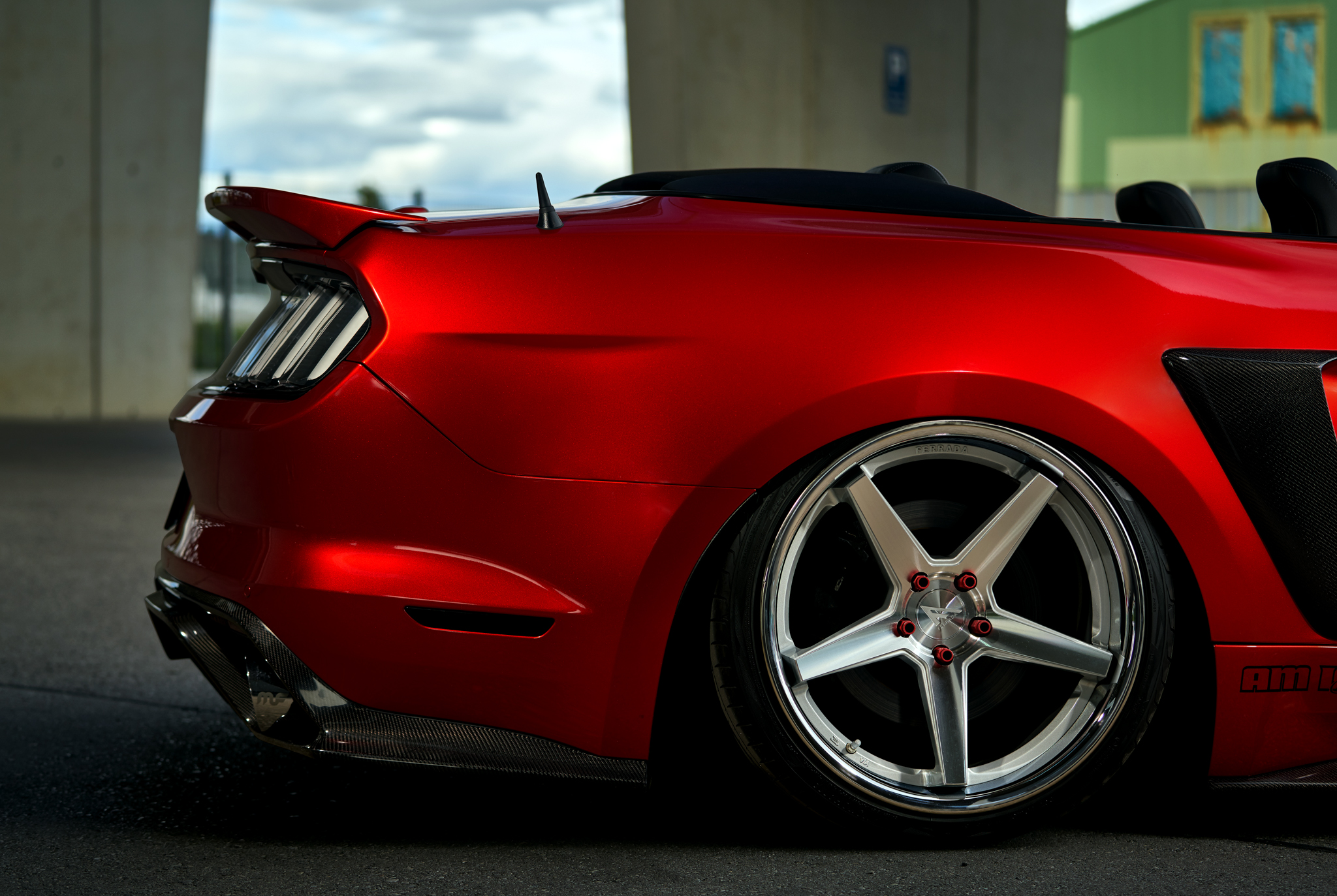 2016 Mustang 5.0 Convertible - FR3 Machine Silver-2