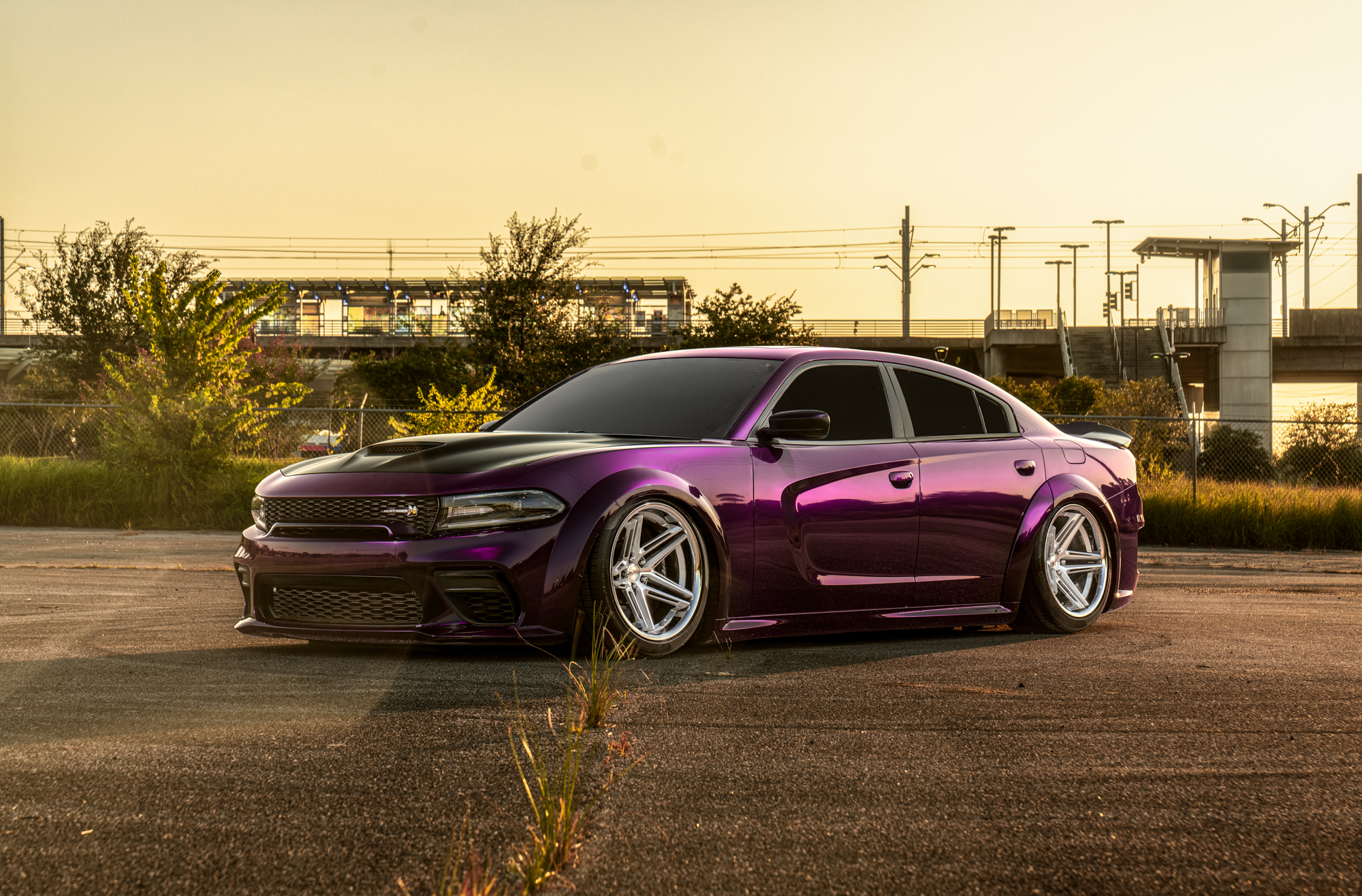 Dodge Charger Widebody (Purple) - DAF CM1 MS (1 of 8)